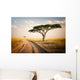 African Landscape Tanzania Wall Decal