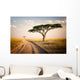 African Landscape Tanzania Wall Decal