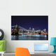 Brooklyn Bridge and Manhattan Wall Decal
