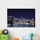 Brooklyn Bridge and Manhattan Wall Decal