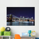 Brooklyn Bridge and Manhattan Wall Decal