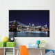 Brooklyn Bridge and Manhattan Wall Decal
