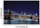 Brooklyn Bridge and Manhattan Wall Decal