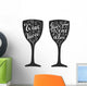 Relax Wine Mood Wine Wall Decal
