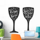 Relax Wine Mood Wine Wall Decal