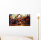 Digital Abstract Painting Colorful Wall Decal