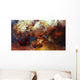 Digital Abstract Painting Colorful Wall Decal
