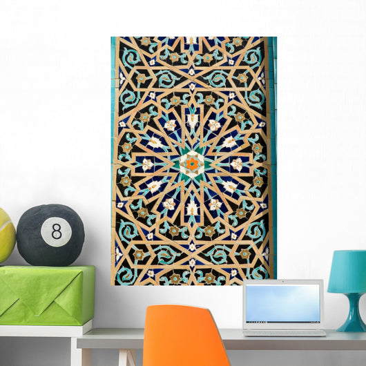 Traditional East Ornament Laid Wall Decal