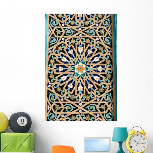 Traditional East Ornament Laid Wall Decal