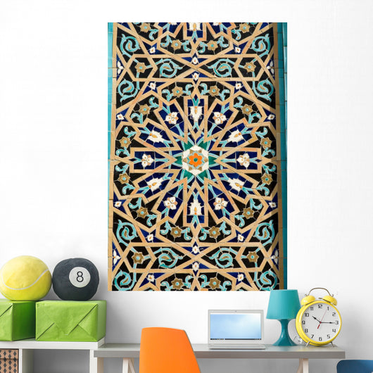 Traditional East Ornament Laid Wall Decal