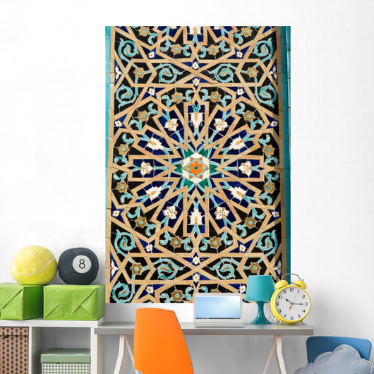 Traditional East Ornament Laid Wall Decal