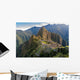 Aerial Famous Machu Picchu Wall Decal