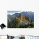 Aerial Famous Machu Picchu Wall Decal