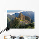 Aerial Famous Machu Picchu Wall Decal