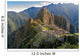 Aerial Famous Machu Picchu Wall Decal