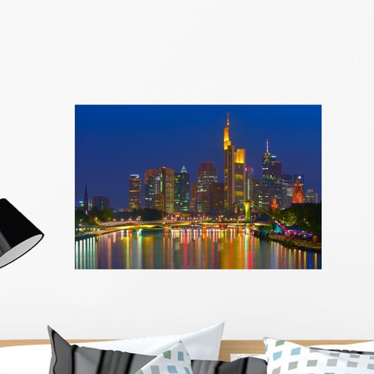 Business District Frankfurt Am Wall Decal