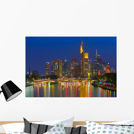 Business District Frankfurt Am Wall Decal