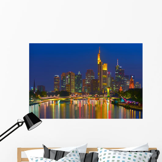Business District Frankfurt Am Wall Decal