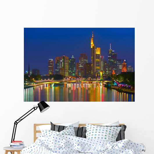 Business District Frankfurt Am Wall Decal