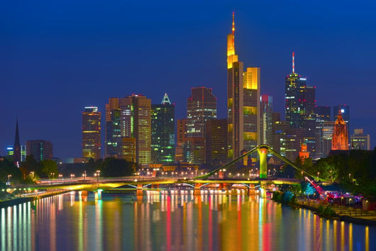 Business District Frankfurt Am Wall Decal