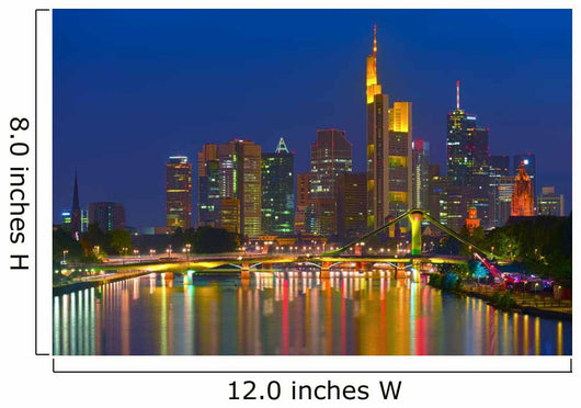 Business District Frankfurt Am Wall Decal