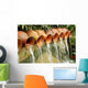 Water Pots Fountain Wall Decal