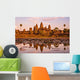 Angkor Wat Temple Sunset Wall Decal