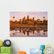 Angkor Wat Temple Sunset Wall Decal