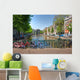 Biking Amsterdam Canal Holland Wall Decal