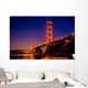 Golden Gate Bridge at Night San Francisco Wall Decal