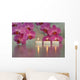 Candles with Orchids Wall Decal