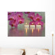 Candles with Orchids Wall Decal