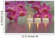 Candles with Orchids Wall Decal