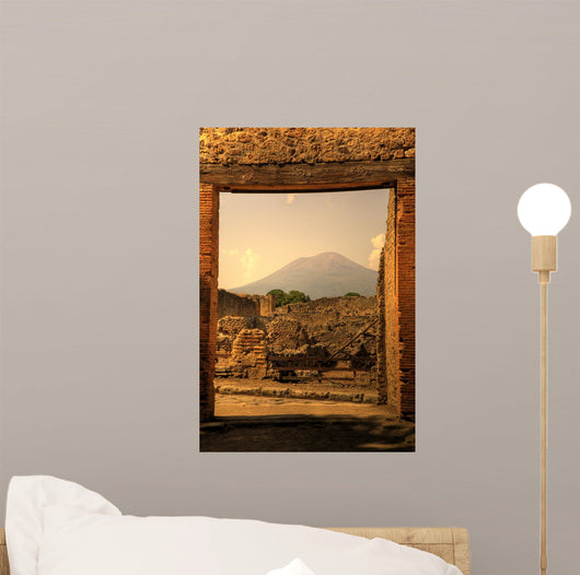 Ruins Pompeii Wall Decal
