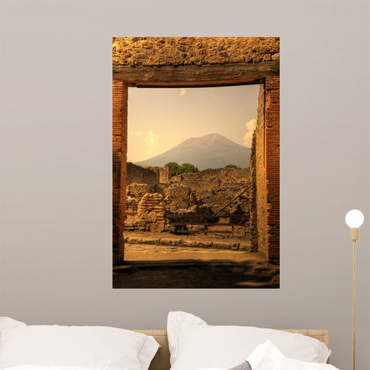 Ruins Pompeii Wall Decal