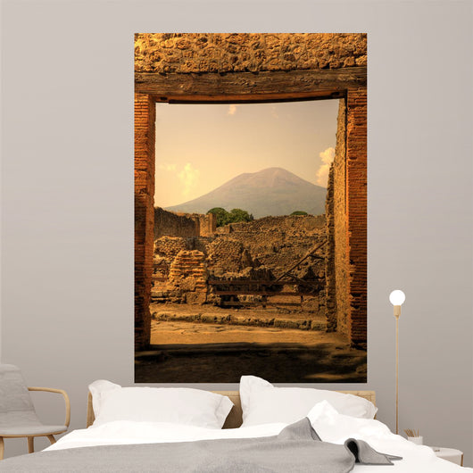 Ruins Pompeii Wall Decal
