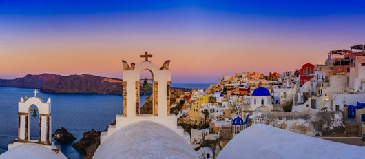 Santorini Greece Oia Sunset Wall Decal