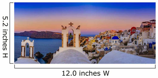 Santorini Greece Oia Sunset Wall Decal