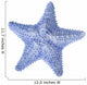 Light Blue Starfish White Wall Decal