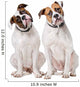 Two American Bulldogs Wall Decal