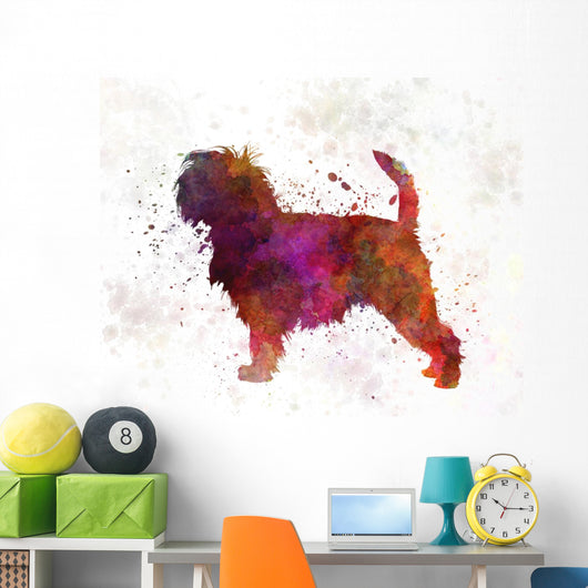Affenpinscher 01 Watercolor Wall Decal