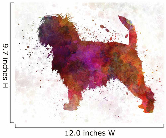 Affenpinscher 01 Watercolor Wall Decal