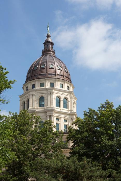 Kansas State Capitol Dome Wall Decal