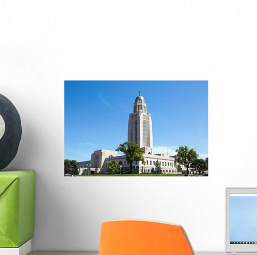 Nebraska State Capitol Wall Decal