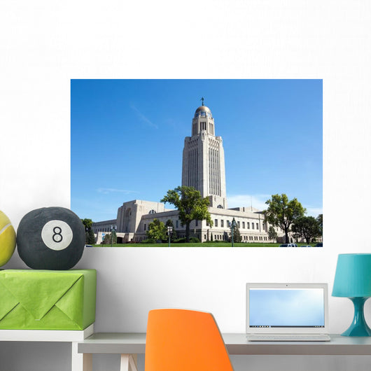Nebraska State Capitol Wall Decal
