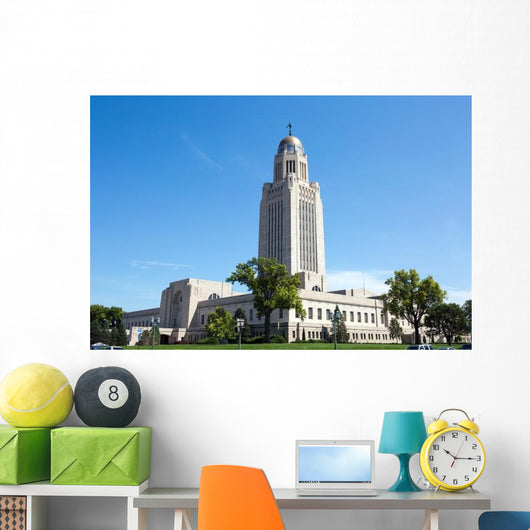 Nebraska State Capitol Wall Decal