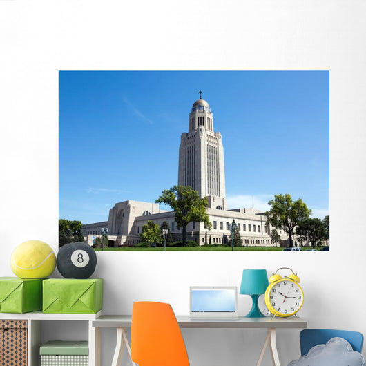 Nebraska State Capitol Wall Decal