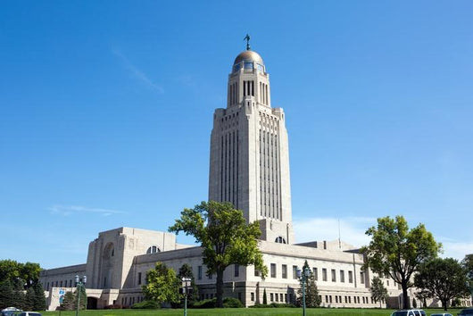 Nebraska State Capitol Wall Decal