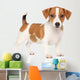Jack Russell Puppy White Wall Decal