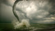 Ocean Tornado Storm 3D Wall Decal